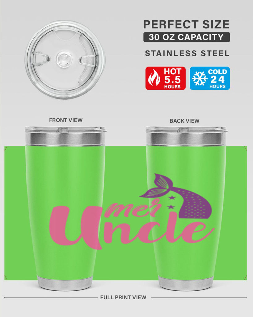 Mer Uncle 347#- mermaid- Tumbler