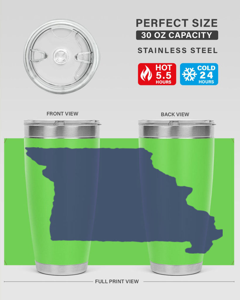 Missouri 26#- stateflags- Tumbler