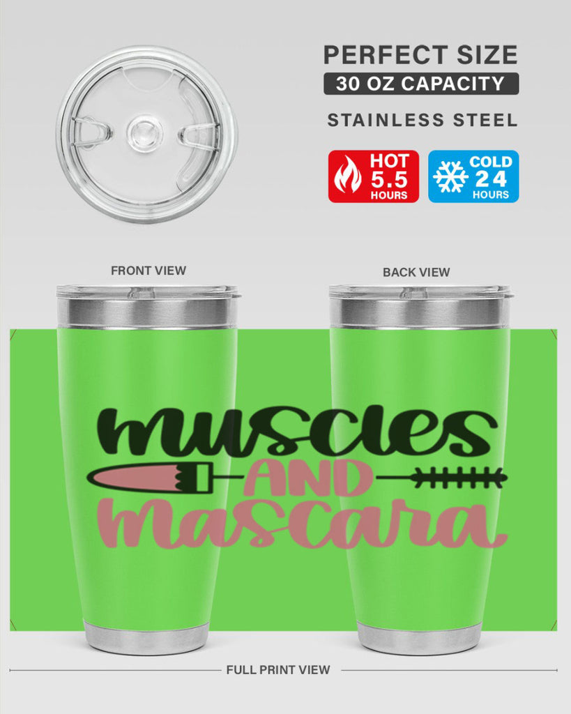 Muscles And Mascara Style 35#- make up- Tumbler