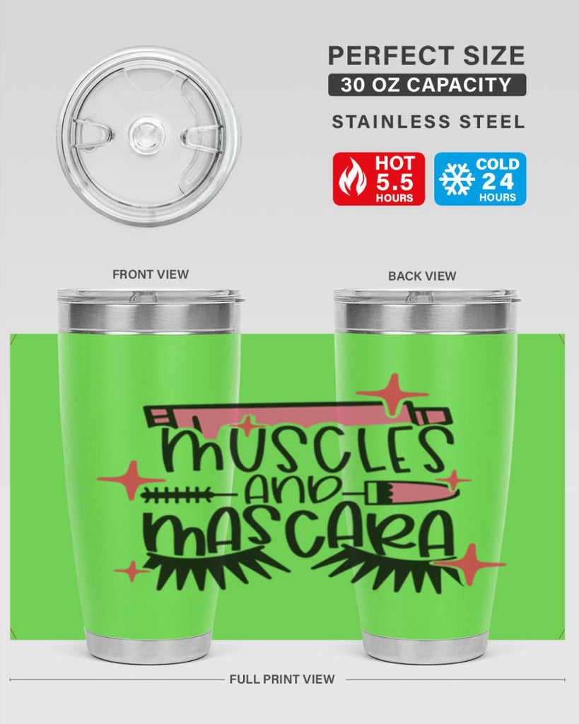 Muscles And Mascara Style 36#- make up- Tumbler