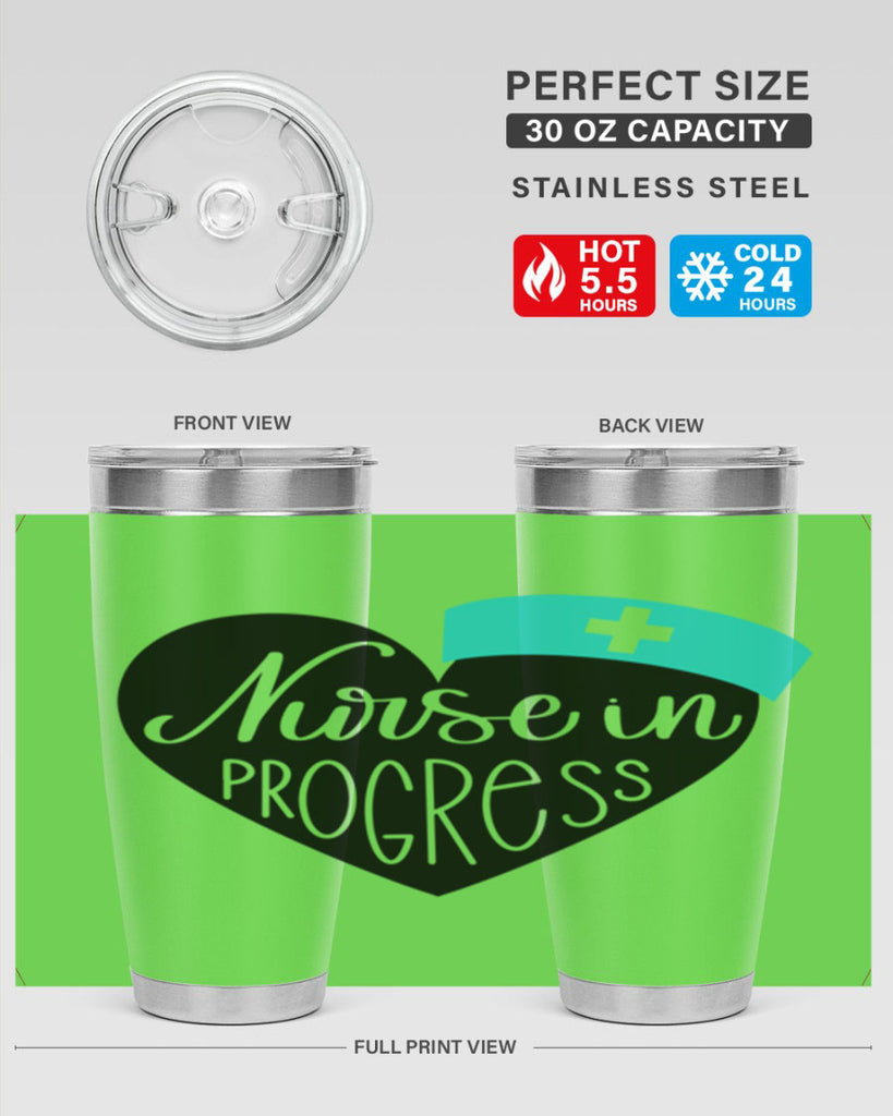 Nurse In Progress Style Style 112#- nurse- tumbler