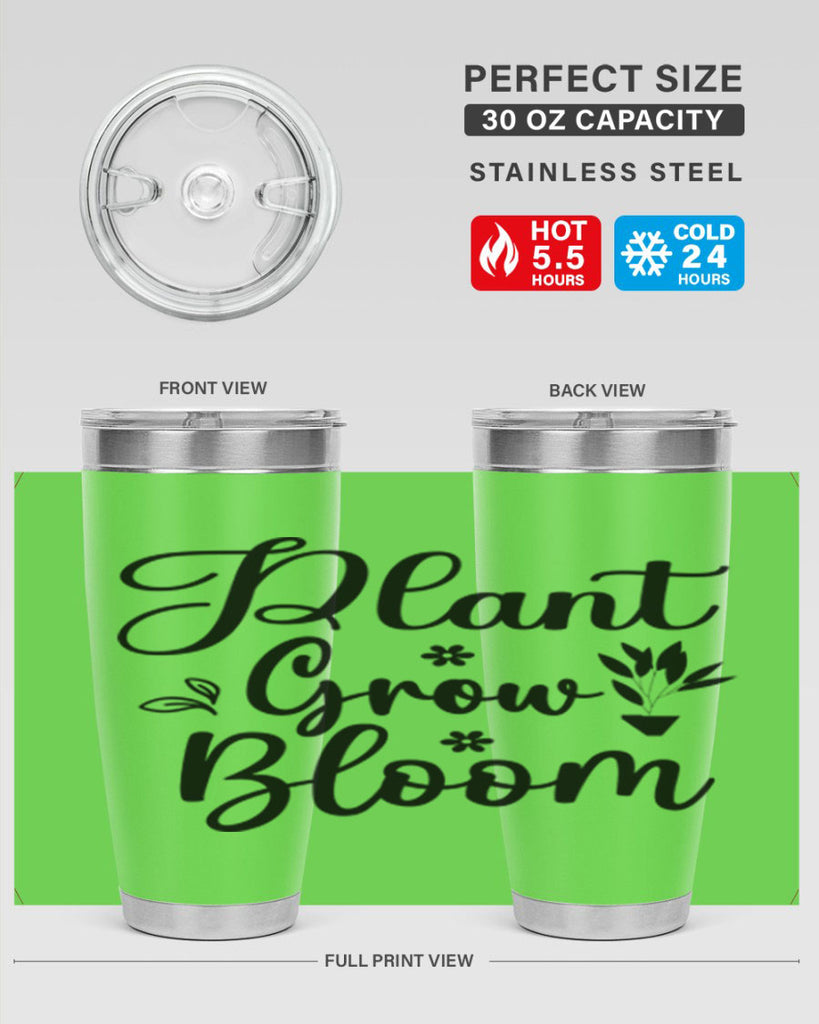 Plant Grow Bloom 391#- spring- Tumbler