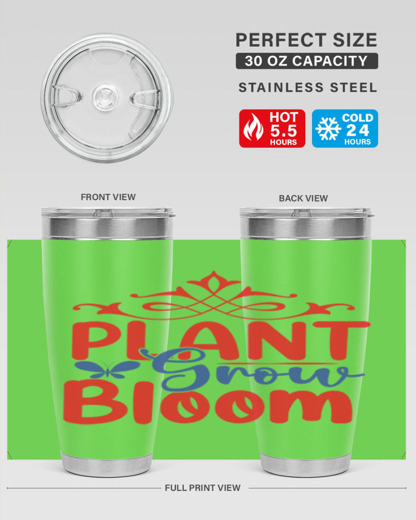 Plant Grow Bloom 392#- spring- Tumbler