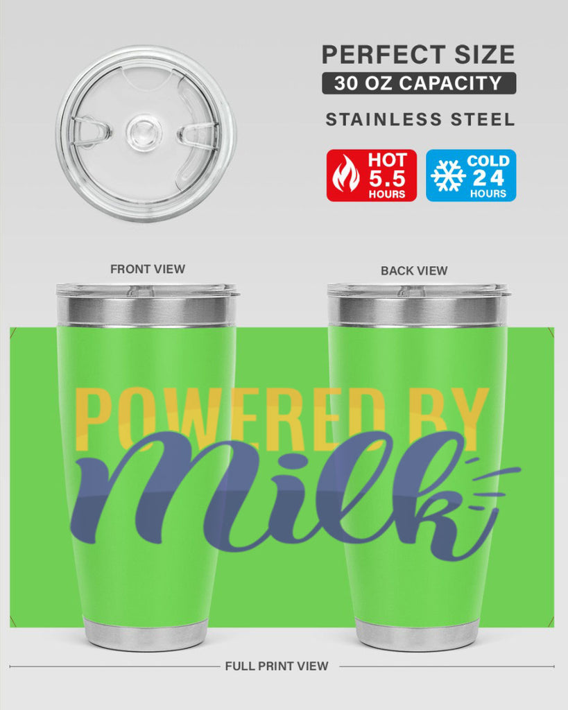 Powered By Milk Style 204#- baby- tumbler