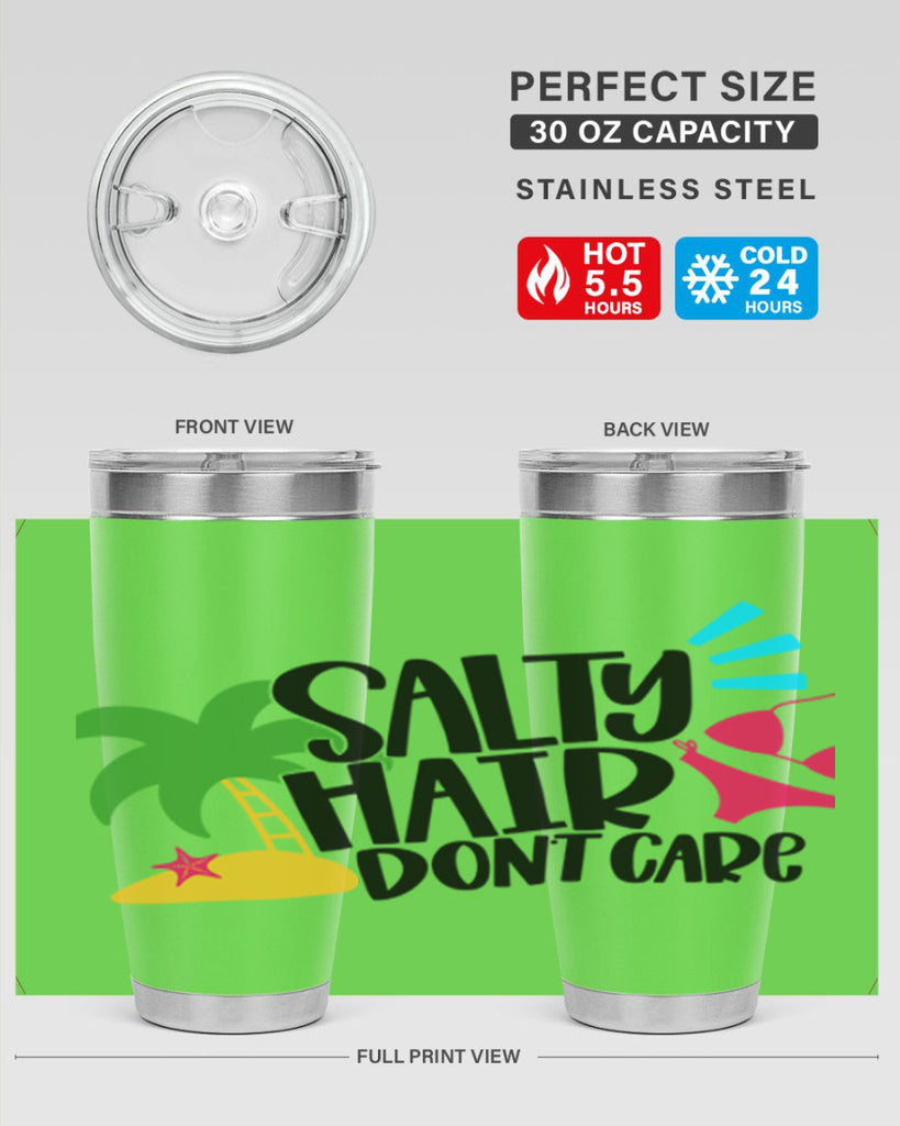 Salty Hair Dont Care Style 29#- summer- Tumbler