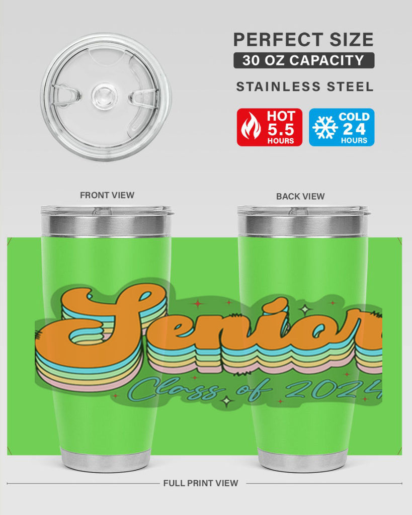 Senior class of 2024 18#- 12th grade- Tumbler