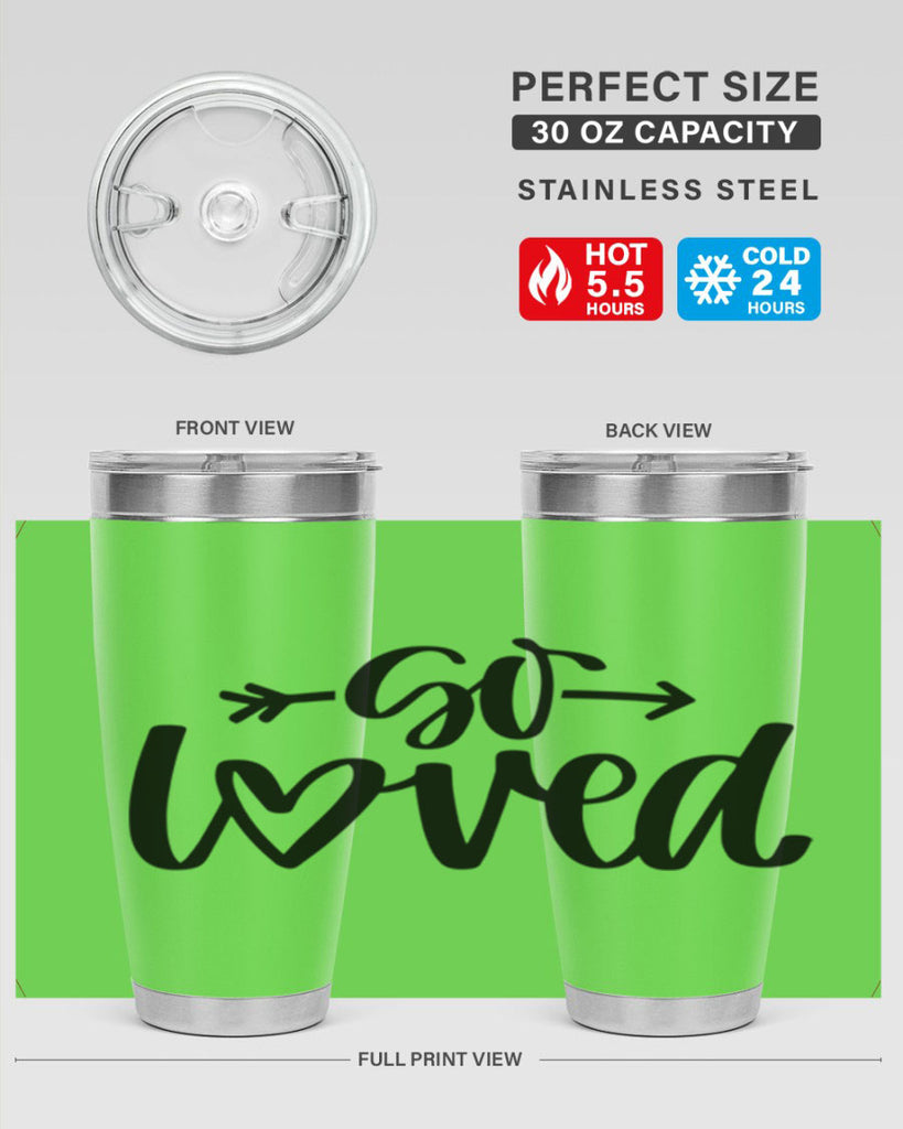 So Loved Style 26#- baby- tumbler