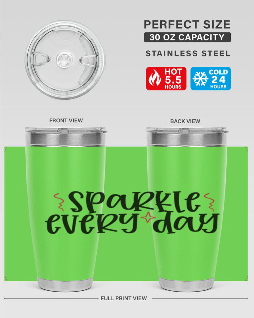 Sparkle every day design Style 220#- make up- Tumbler