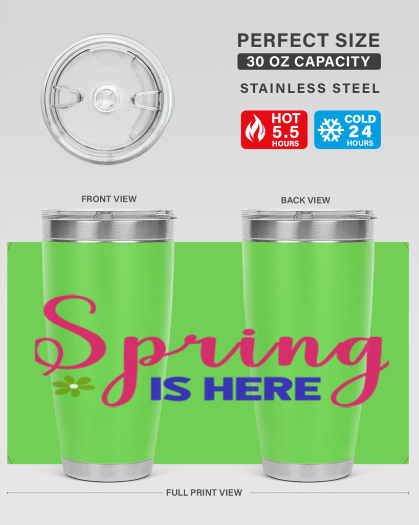 Spring is Here 455#- spring- Tumbler