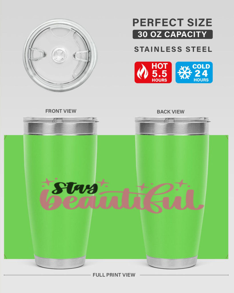 Stay Beautiful Style 18#- make up- Tumbler