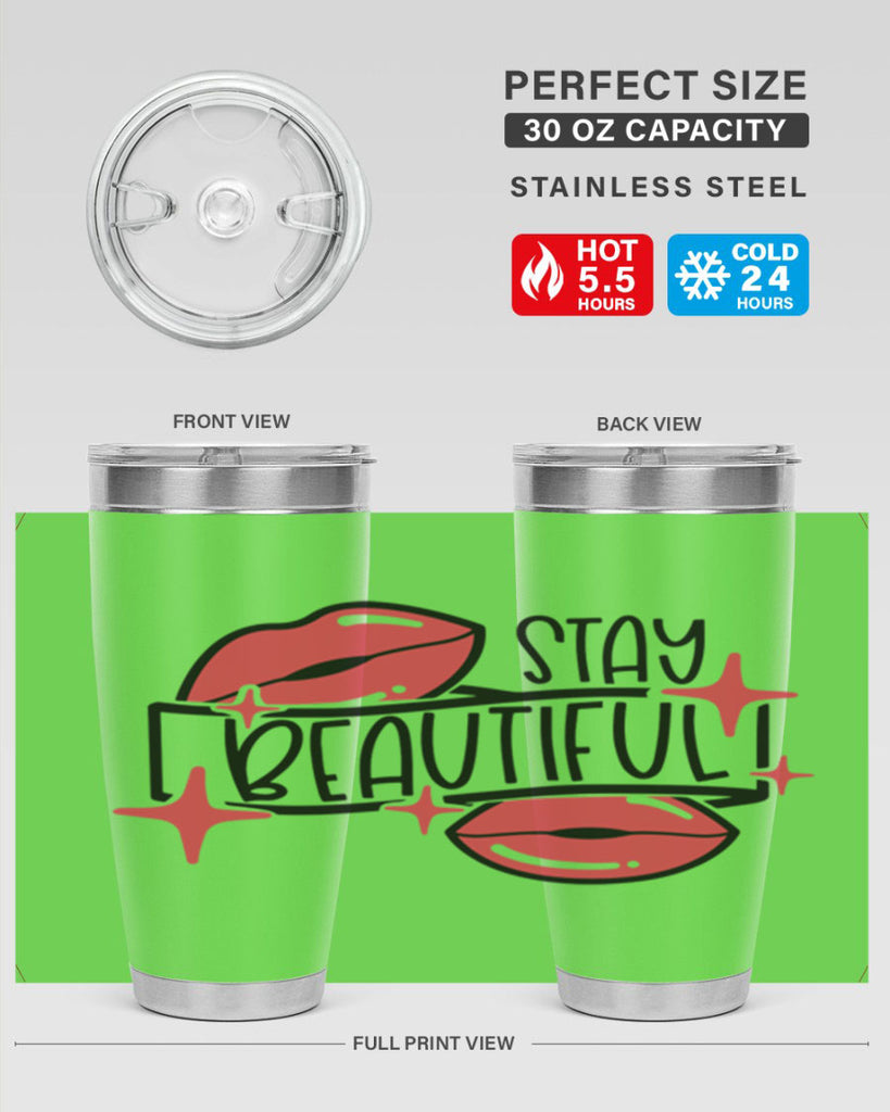 Stay Beautiful Style 19#- make up- Tumbler
