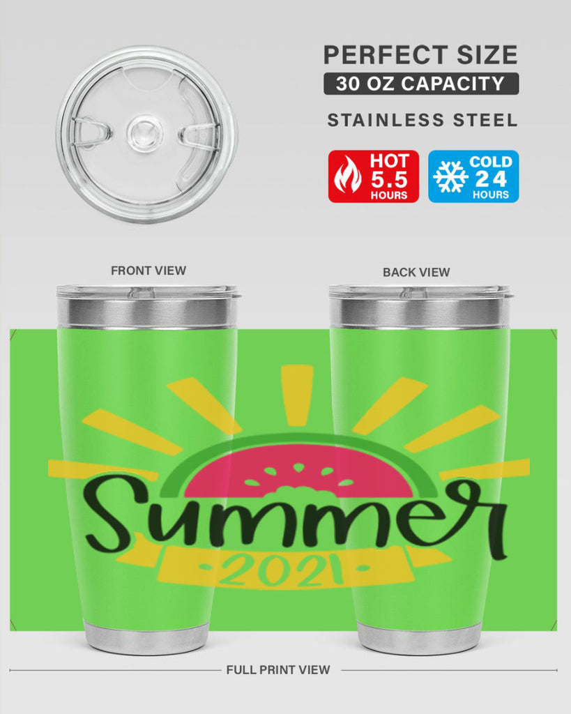 Summer Style 24#- summer- Tumbler