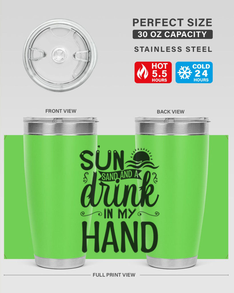 SunSandandaDrink 481#- zodiac- Tumbler