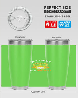 Sunflower Owl In A World A TurtleRabbit 18#- owl- Tumblers