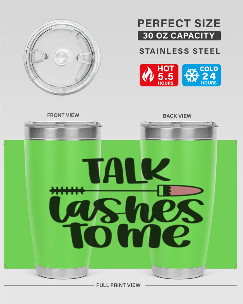 Talk Lashes To Me Style 16#- make up- Tumbler