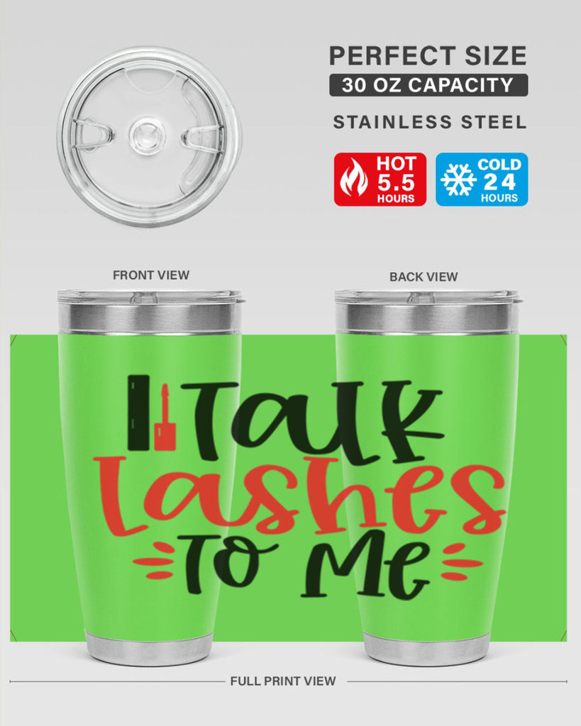 Talk Lashes To Me Style 219#- make up- Tumbler