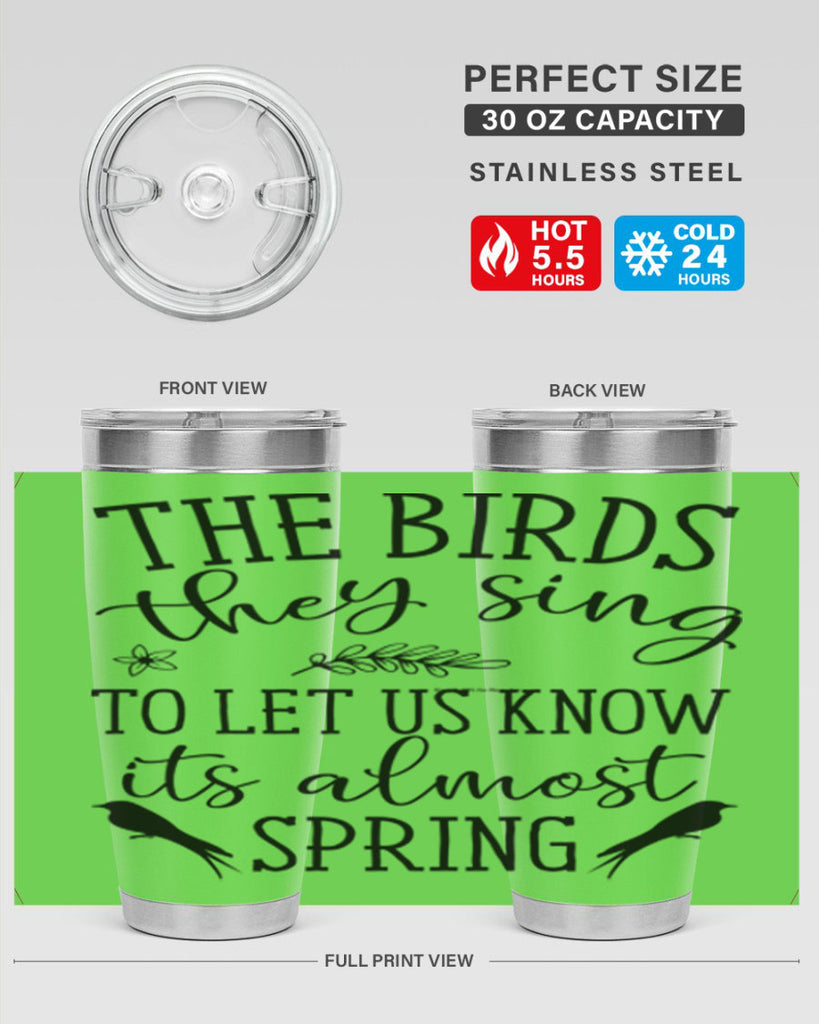 The birds they sing to 543#- spring- Tumbler