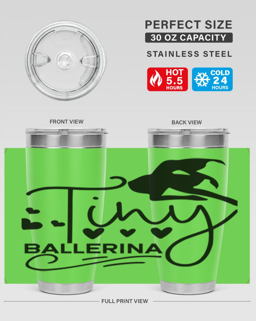 Tiny Ballerina 89#- ballet- Tumbler