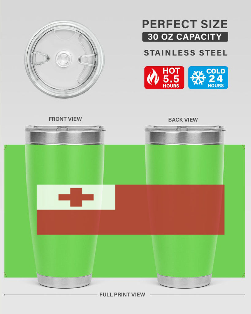 Tonga 20#- world flags- Tumbler