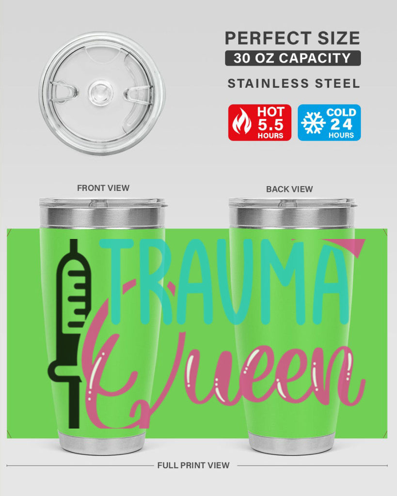 Trauma Queen Style Style 12#- nurse- tumbler