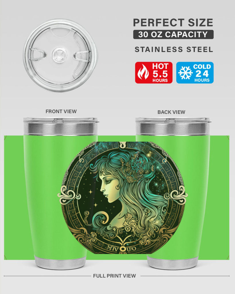 Virgo 526#- zodiac- Tumbler