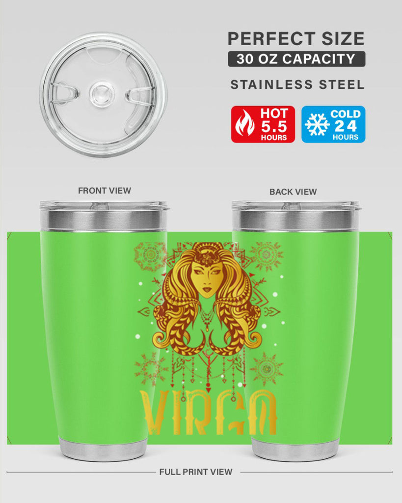 Virgo 542#- zodiac- Tumbler