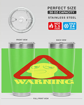 Warning Style 12#- duck- Tumbler
