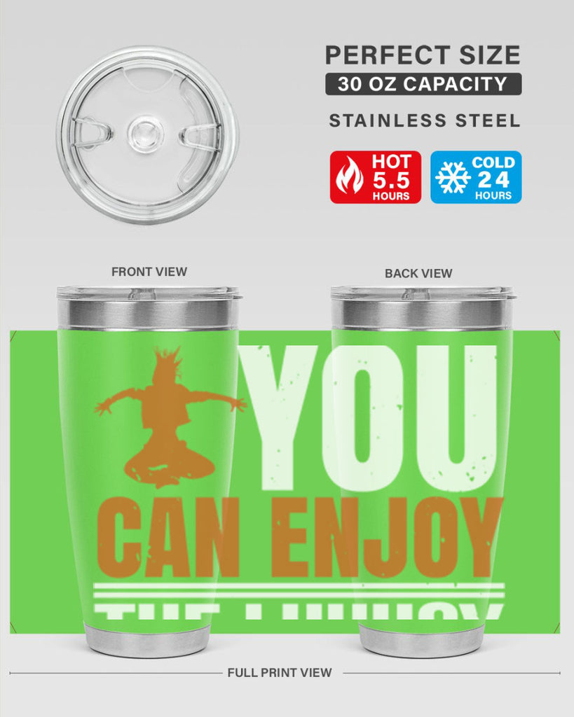 When you dance you can enjoy the luxury of being you 43#- dance- Tumbler
