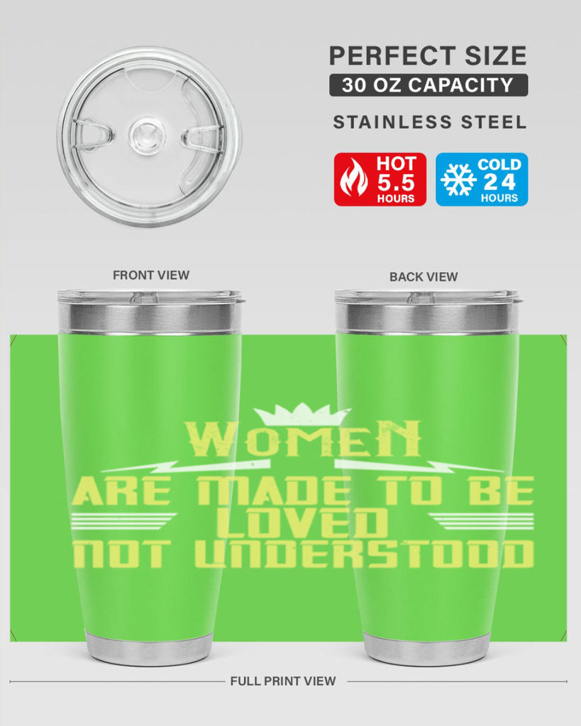 Women are made to be loved not understood Style 13#- womens day- Tumbler