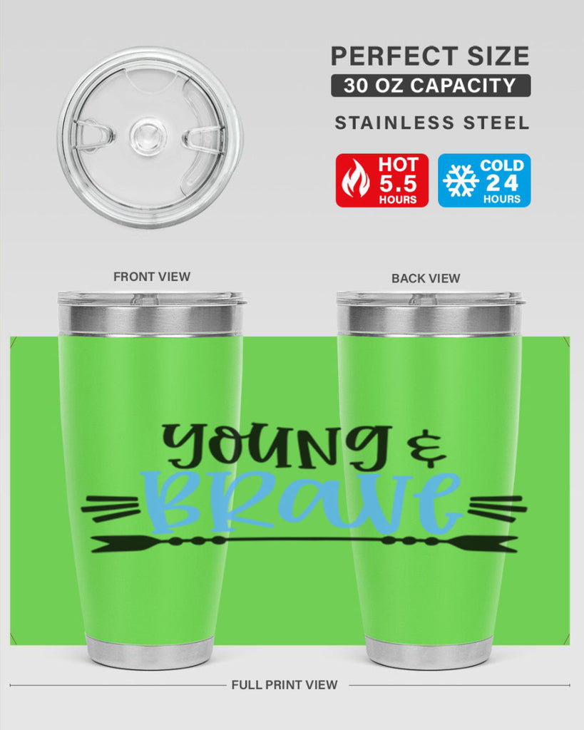 Young Brave Style 11#- baby- tumbler