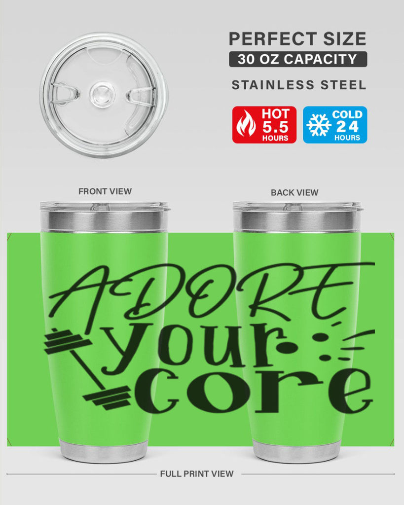 adore your core Style 111#- summer- Tumbler