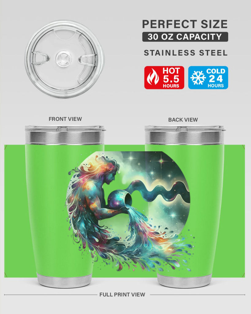 aquarius 88#- zodiac- Tumbler