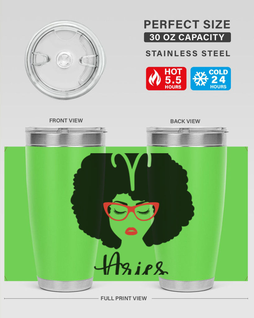 aries 122#- zodiac- Tumbler