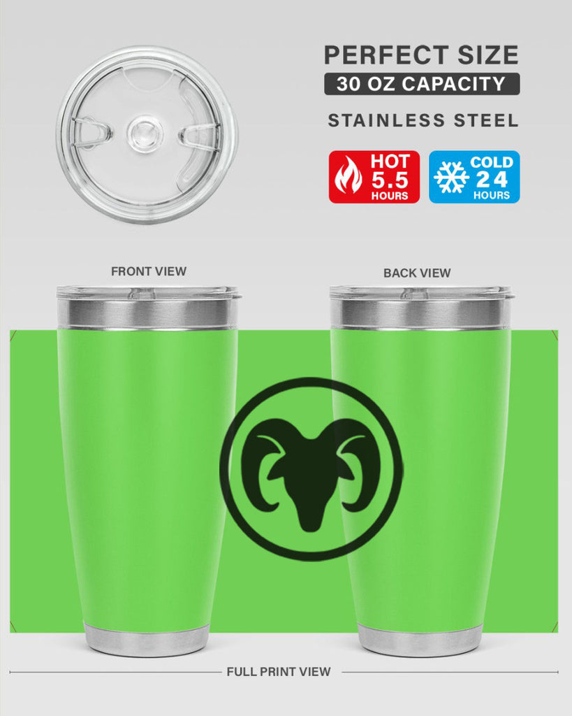 aries 131#- zodiac- Tumbler