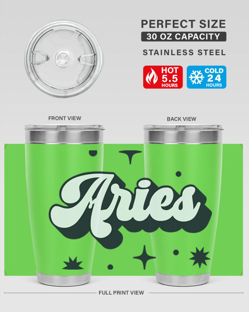 aries 133#- zodiac- Tumbler