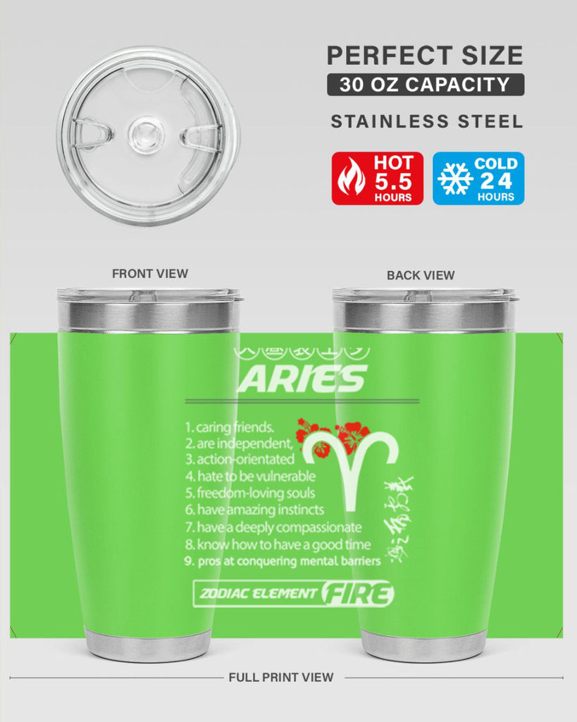aries 137#- zodiac- Tumbler