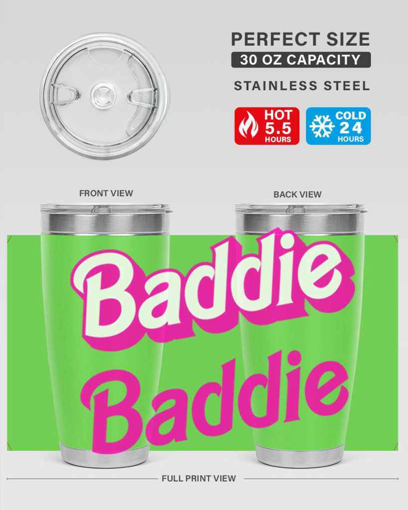 baddie 271#- black words phrases- Cotton Tank