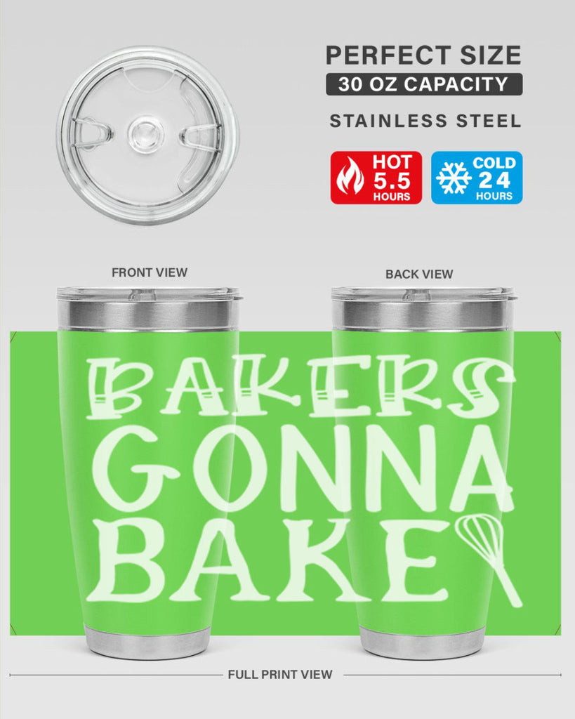 bakers gonna bake 58#- kitchen- Tumbler