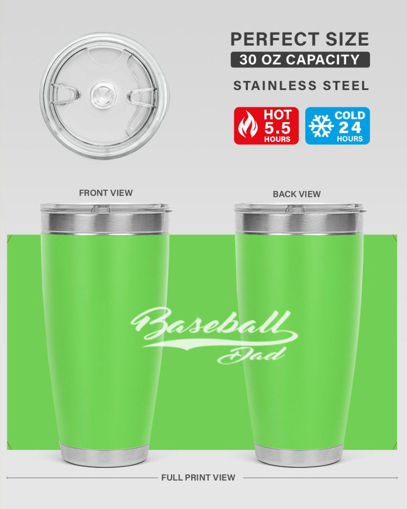 baseball dadi 50#- dad- Tumbler