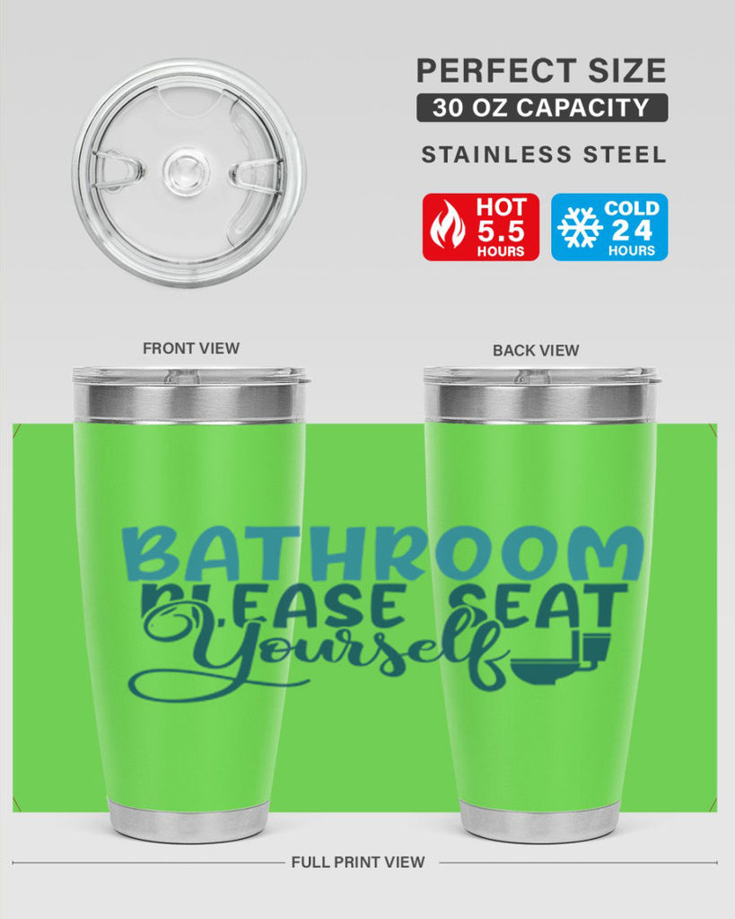 bathroom please seat yourself 92#- bathroom- Tumbler
