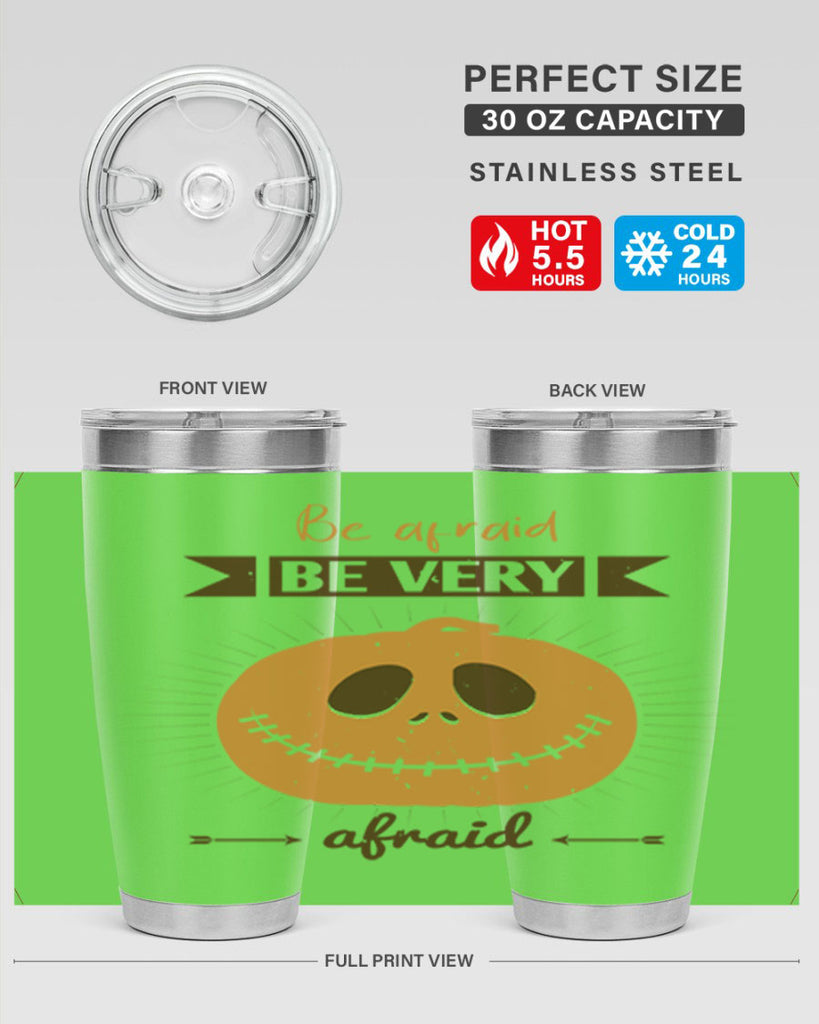 be afraid be very afraid 151#- halloween- Tumbler