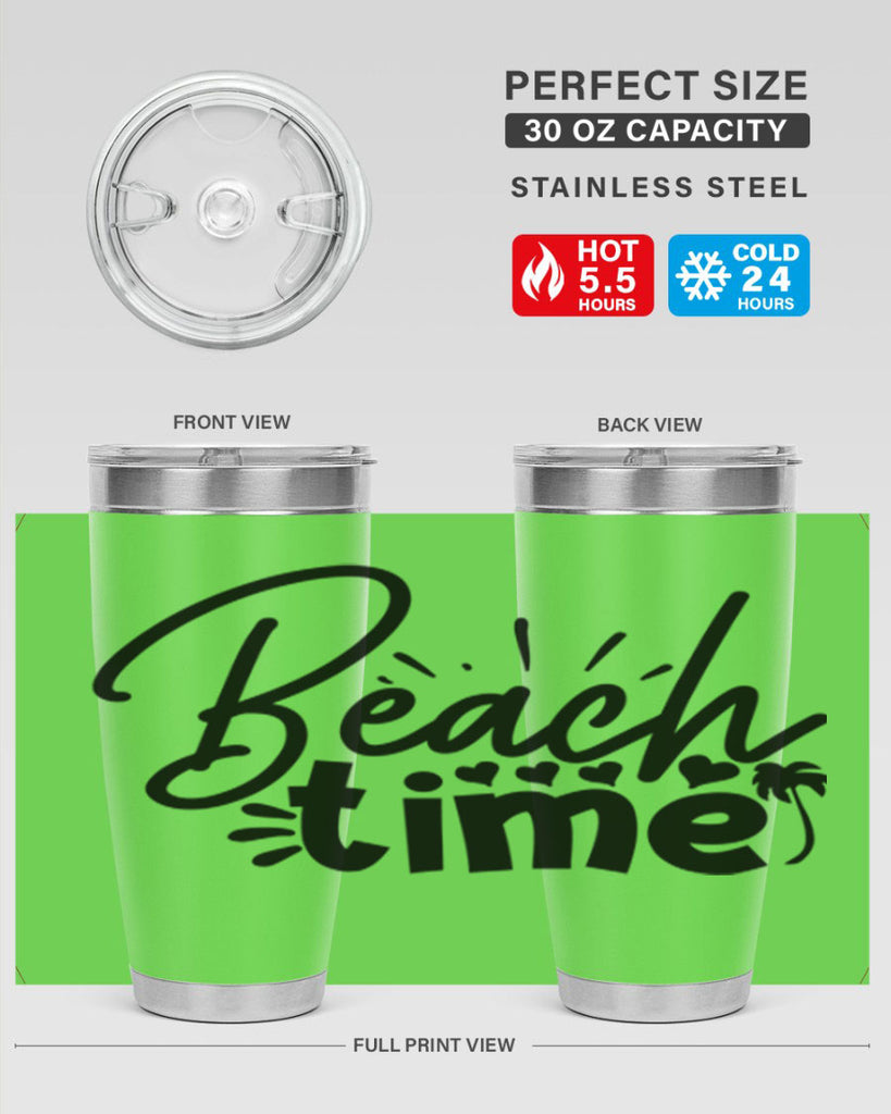 beach time Style 108#- summer- Tumbler