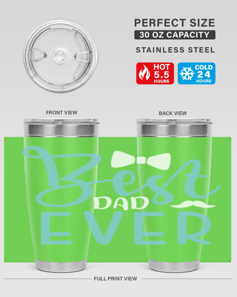 best dad ever 109#- fathers day- Tumbler