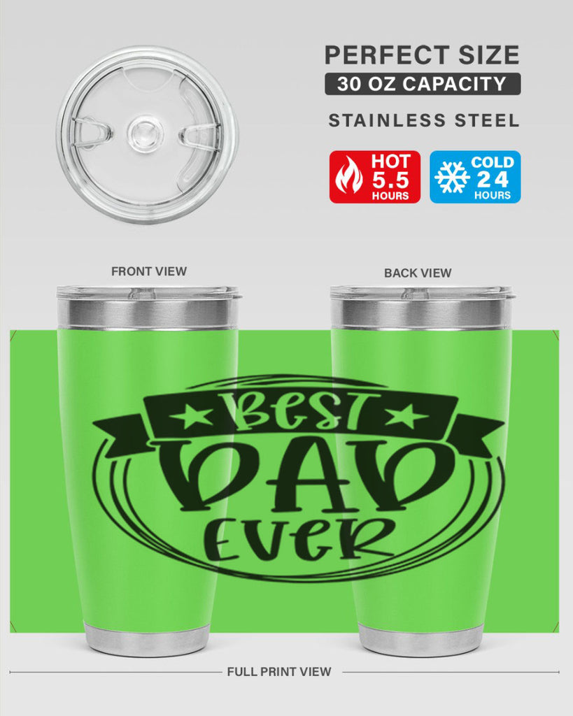 best dad ever 72#- fathers day- Tumbler