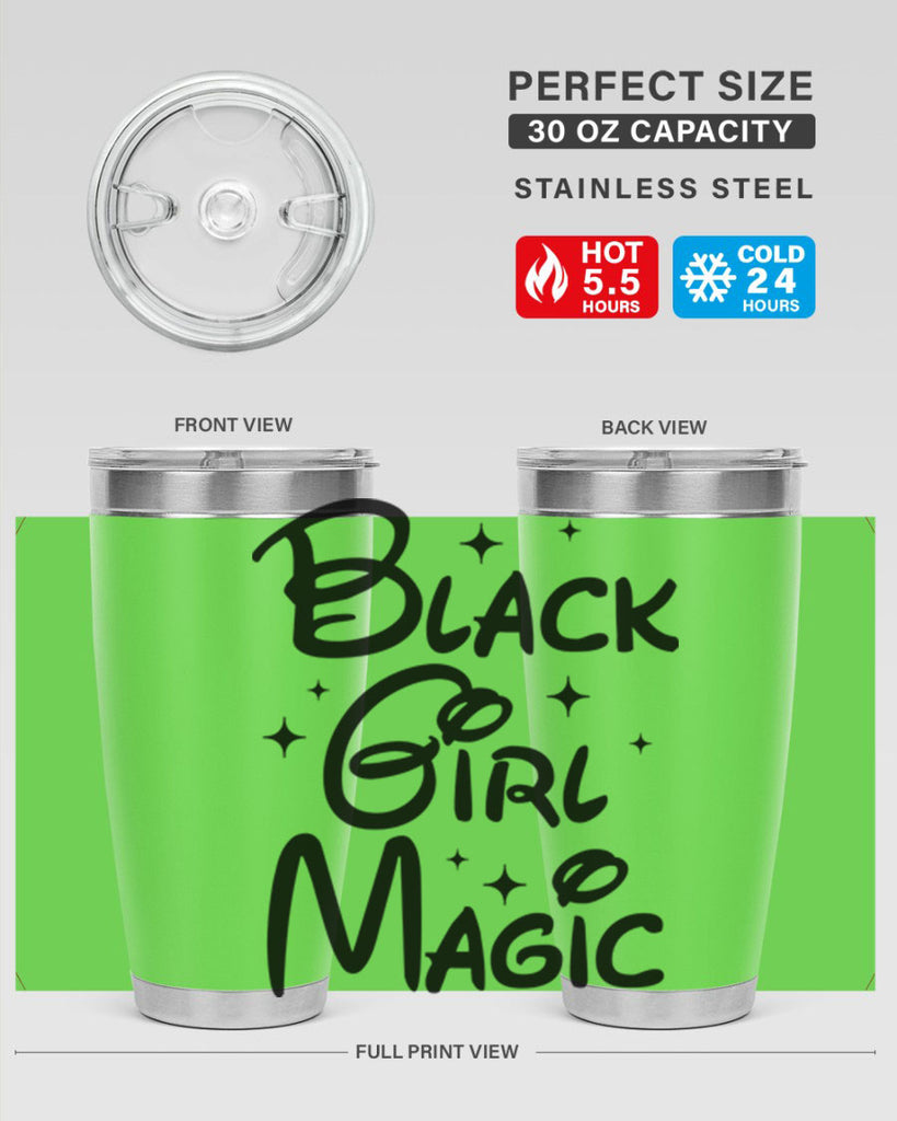 black girl magic 207#- black words phrases- Cotton Tank
