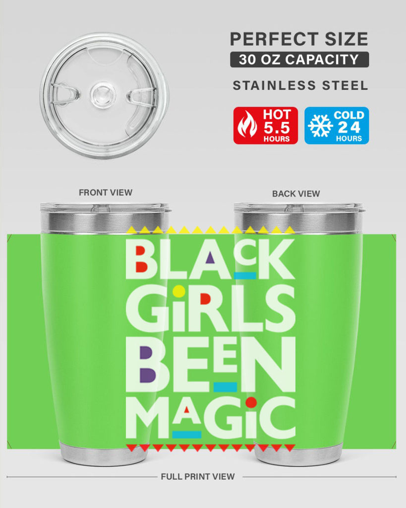 black girls been magic 243#- black words phrases- Cotton Tank