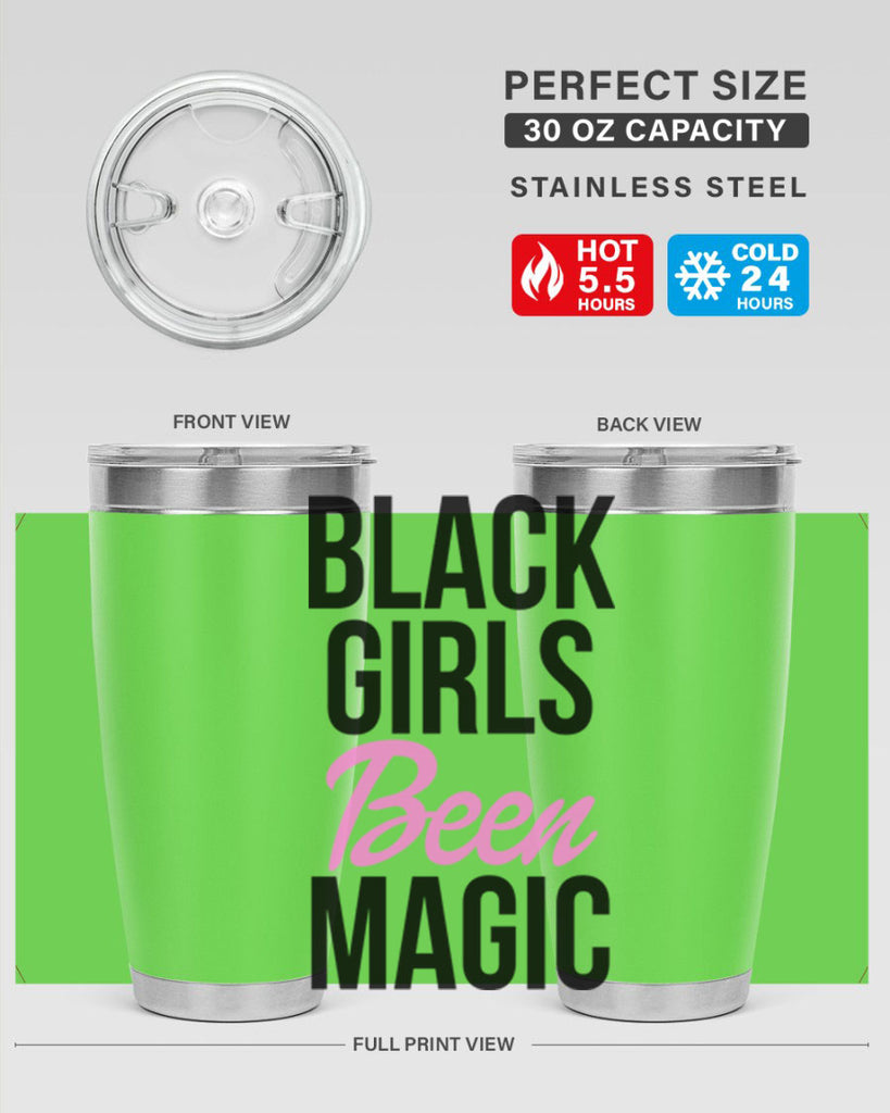 black girls been magic 244#- black words phrases- Cotton Tank