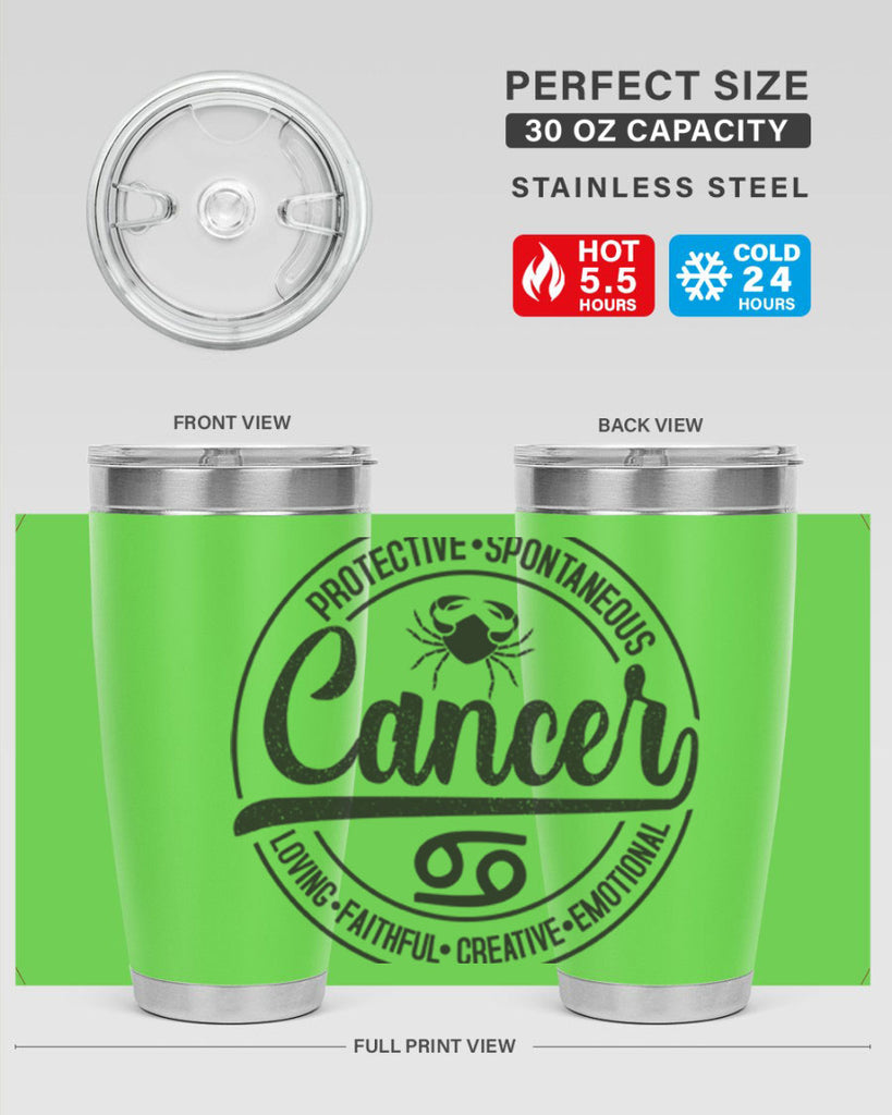 cancer 153#- zodiac- Tumbler