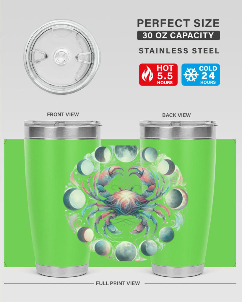 cancer 169#- zodiac- Tumbler