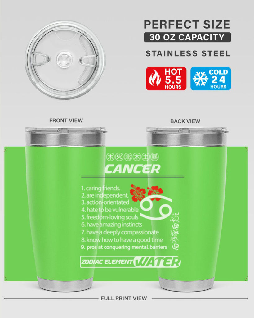 cancer 175#- zodiac- Tumbler